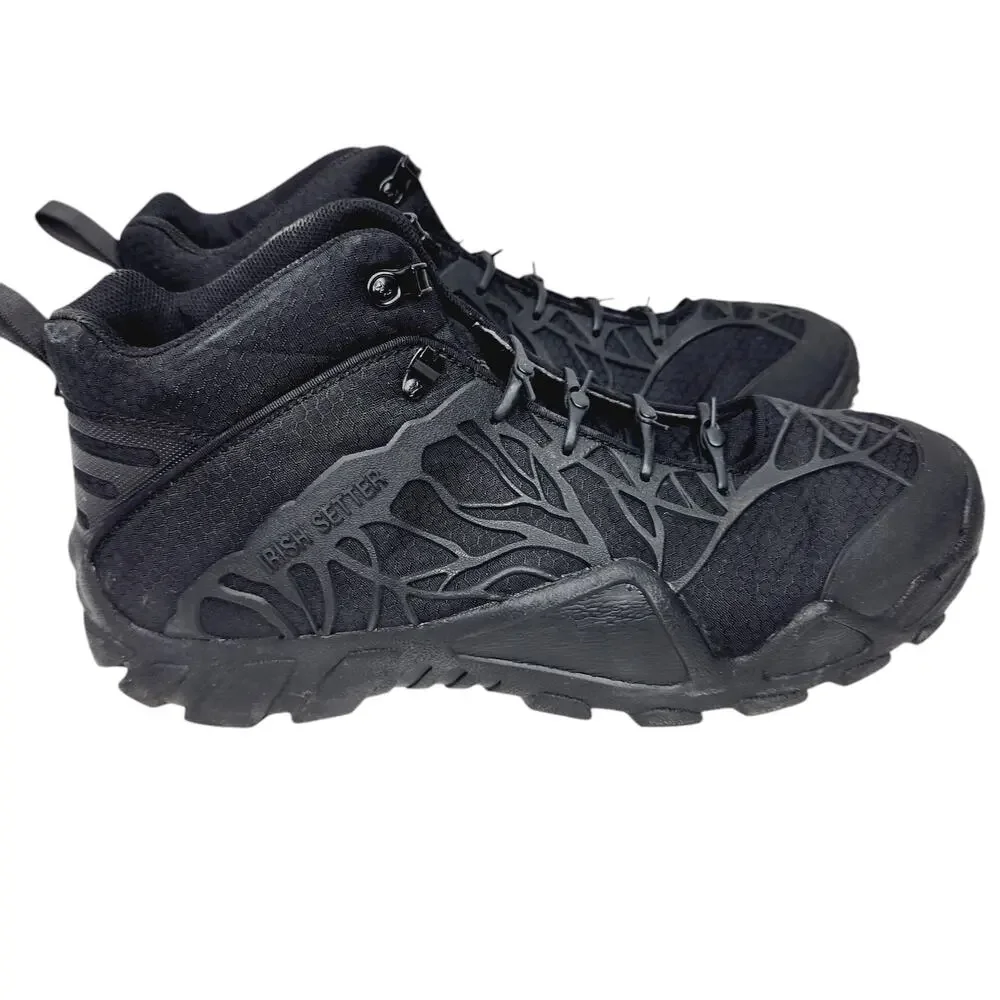 Red Wing Irish Setter Hunt Boots Mens 13 W Black Tactical Hiking Work 2805